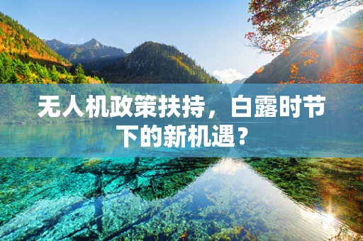 无人机政策扶持，白露时节下的新机遇？