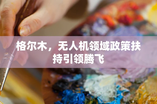 格尔木，无人机领域政策扶持引领腾飞