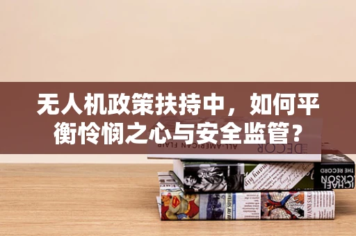 无人机政策扶持中，如何平衡怜悯之心与安全监管？