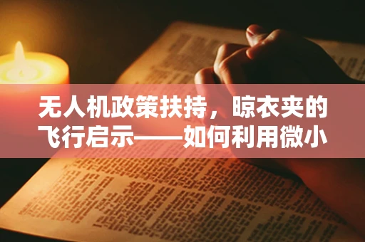 无人机政策扶持，晾衣夹的飞行启示——如何利用微小创新促进监管创新？