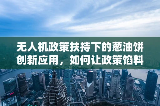 无人机政策扶持下的葱油饼创新应用，如何让政策馅料更丰富？