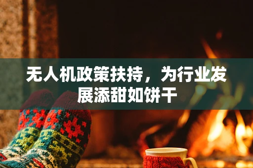 无人机政策扶持，为行业发展添甜如饼干