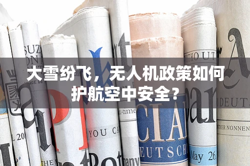 大雪纷飞，无人机政策如何护航空中安全？