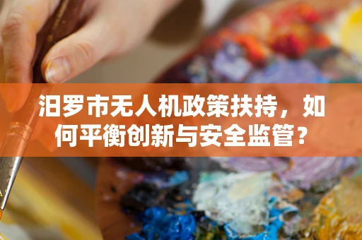 汨罗市无人机政策扶持，如何平衡创新与安全监管？