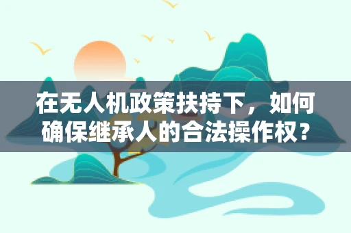 在无人机政策扶持下，如何确保继承人的合法操作权？