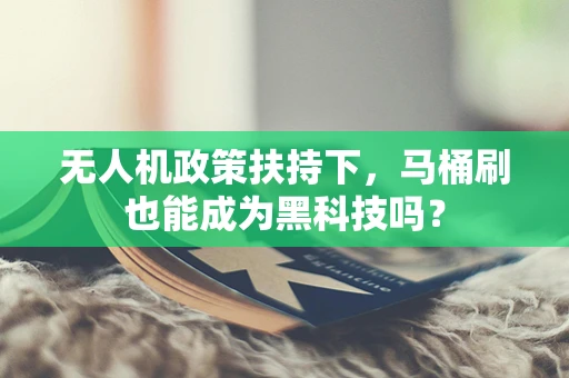无人机政策扶持下，马桶刷也能成为黑科技吗？