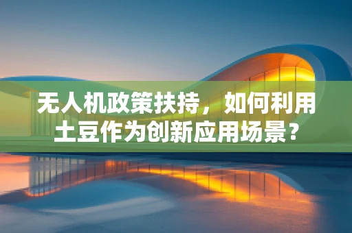 无人机政策扶持，如何利用土豆作为创新应用场景？