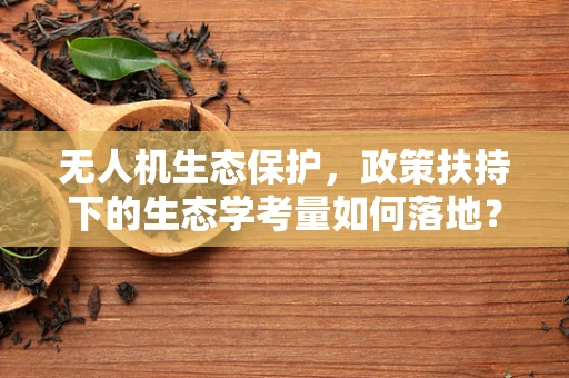 无人机生态保护，政策扶持下的生态学考量如何落地？