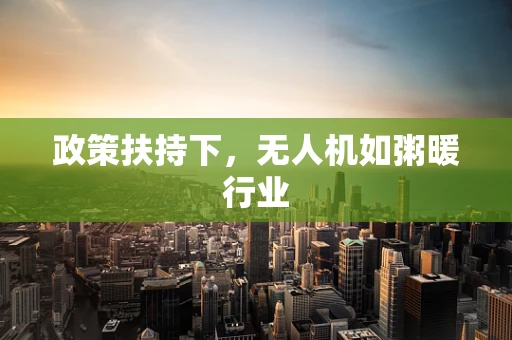 政策扶持下，无人机如粥暖行业