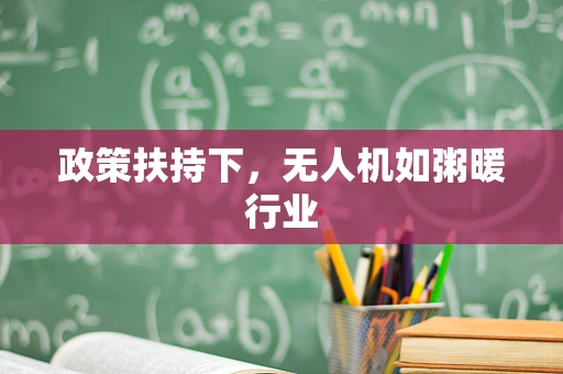 政策扶持下，无人机如粥暖行业