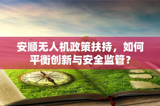 安顺无人机政策扶持，如何平衡创新与安全监管？