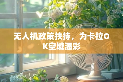 无人机政策扶持，为卡拉OK空域添彩
