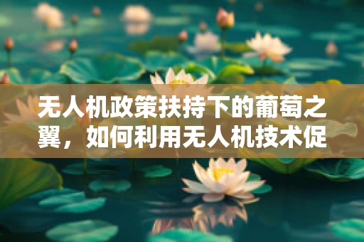 无人机政策扶持下的葡萄之翼，如何利用无人机技术促进葡萄种植业的高效发展？