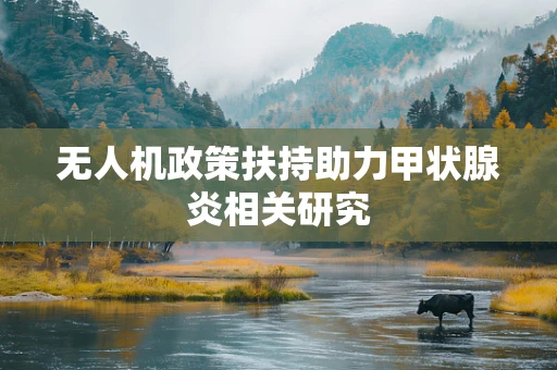 无人机政策扶持助力甲状腺炎相关研究
