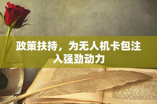 政策扶持，为无人机卡包注入强劲动力
