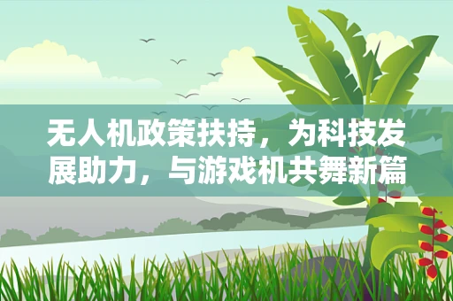 无人机政策扶持，为科技发展助力，与游戏机共舞新篇