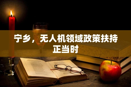 宁乡，无人机领域政策扶持正当时