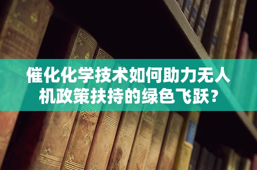 催化化学技术如何助力无人机政策扶持的绿色飞跃？
