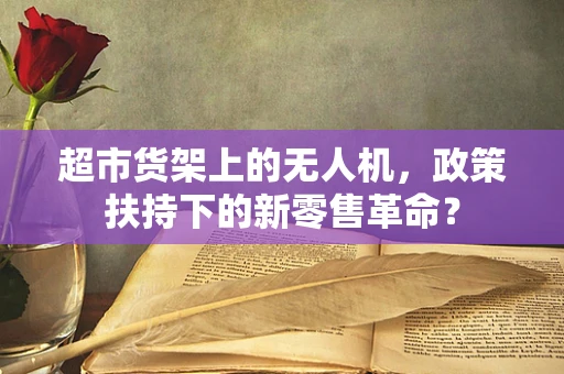超市货架上的无人机，政策扶持下的新零售革命？