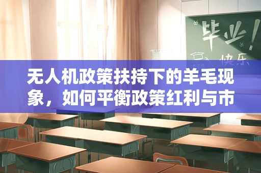 无人机政策扶持下的羊毛现象，如何平衡政策红利与市场规范？