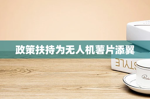政策扶持为无人机薯片添翼
