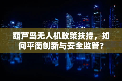 葫芦岛无人机政策扶持，如何平衡创新与安全监管？