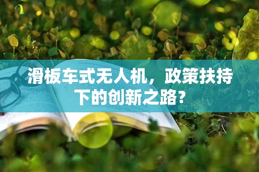 滑板车式无人机，政策扶持下的创新之路？