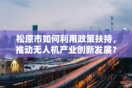松原市如何利用政策扶持，推动无人机产业创新发展？
