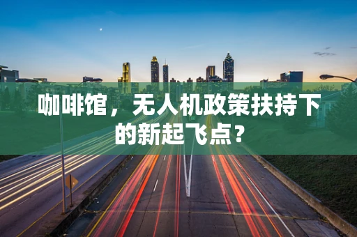 咖啡馆，无人机政策扶持下的新起飞点？