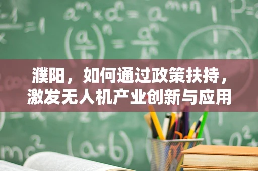 濮阳，如何通过政策扶持，激发无人机产业创新与应用的新航向？