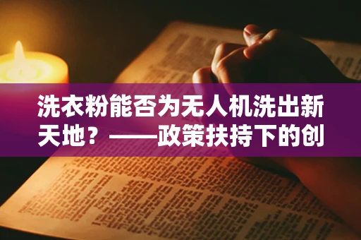 洗衣粉能否为无人机洗出新天地？——政策扶持下的创新应用探索
