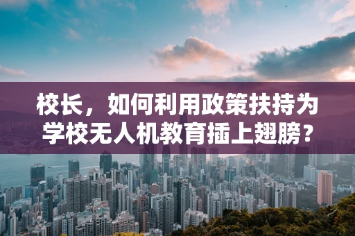 校长，如何利用政策扶持为学校无人机教育插上翅膀？