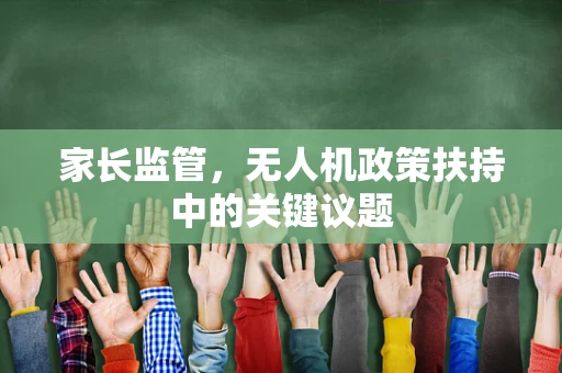 家长监管，无人机政策扶持中的关键议题