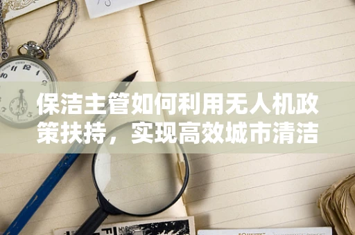 保洁主管如何利用无人机政策扶持，实现高效城市清洁？
