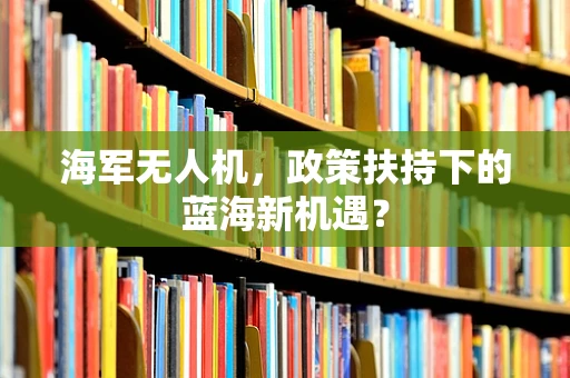 海军无人机，政策扶持下的蓝海新机遇？