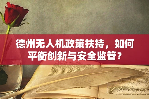 德州无人机政策扶持，如何平衡创新与安全监管？
