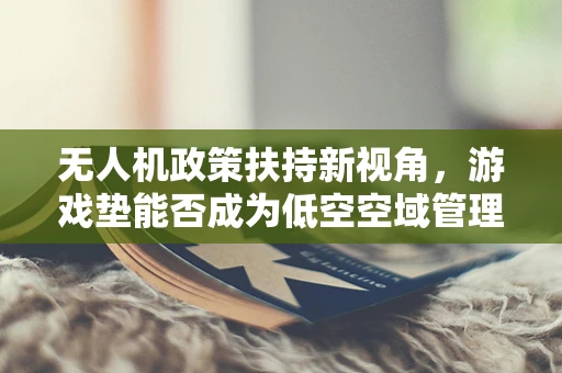 无人机政策扶持新视角，游戏垫能否成为低空空域管理的隐形桥梁？