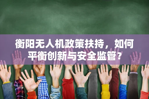 衡阳无人机政策扶持，如何平衡创新与安全监管？