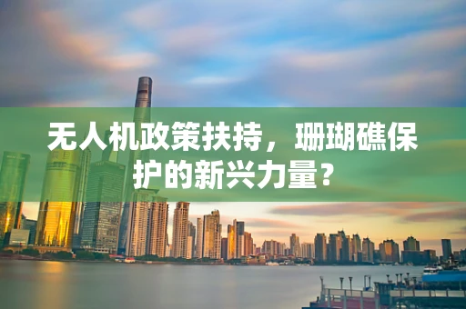 无人机政策扶持，珊瑚礁保护的新兴力量？