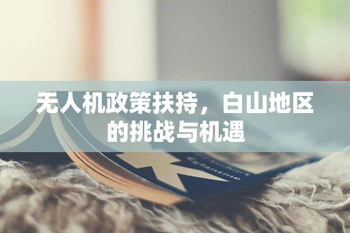 无人机政策扶持，白山地区的挑战与机遇