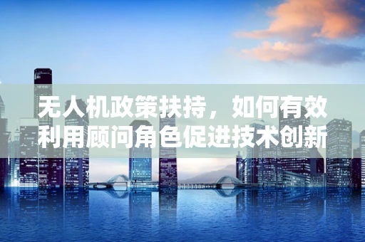 无人机政策扶持，如何有效利用顾问角色促进技术创新与合规发展？