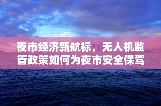 夜市经济新航标，无人机监管政策如何为夜市安全保驾护航？