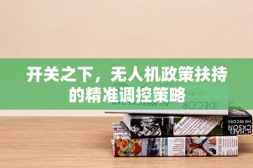 开关之下，无人机政策扶持的精准调控策略