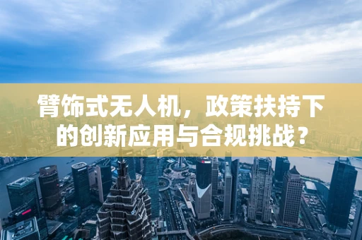 臂饰式无人机，政策扶持下的创新应用与合规挑战？