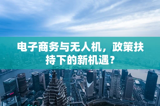 电子商务与无人机，政策扶持下的新机遇？