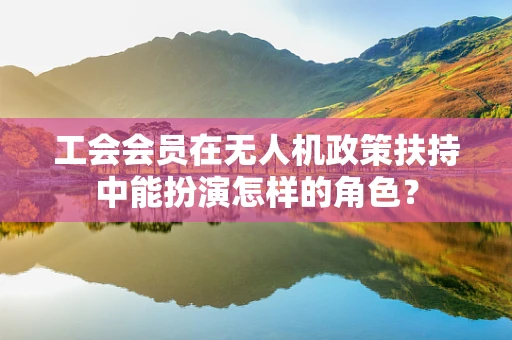 工会会员在无人机政策扶持中能扮演怎样的角色？