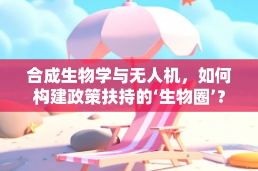 合成生物学与无人机，如何构建政策扶持的‘生物圈’？