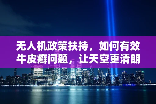 无人机政策扶持，如何有效牛皮癣问题，让天空更清朗？