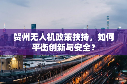 贺州无人机政策扶持，如何平衡创新与安全？