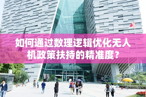 如何通过数理逻辑优化无人机政策扶持的精准度？